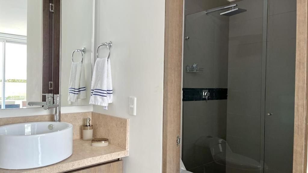 Colombia 2hab 3bn Piscina Jacuzzi Parking Playa Morros Apartment Cartagena