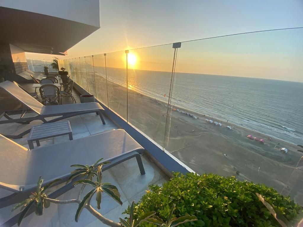 Colombia 2hab 3bn Piscina Jacuzzi Parking Playa Morros Apartment Cartagena