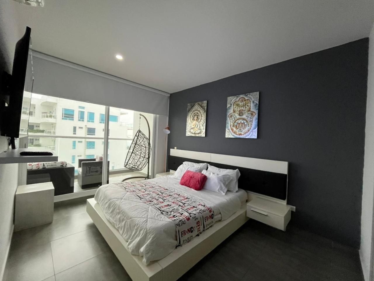Apartment Colombia 2hab 3bn Piscina Jacuzzi Parking Playa Morros Cartagena