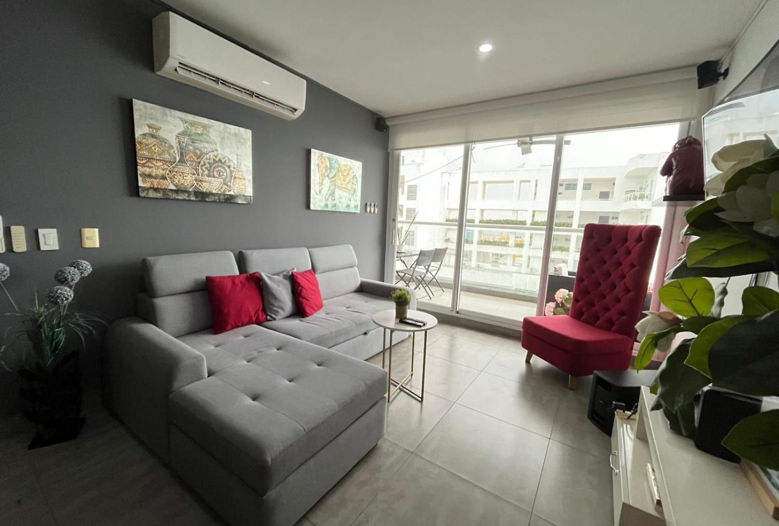 Colombia 2hab 3bn Piscina Jacuzzi Parking Playa Morros Apartment Cartagena