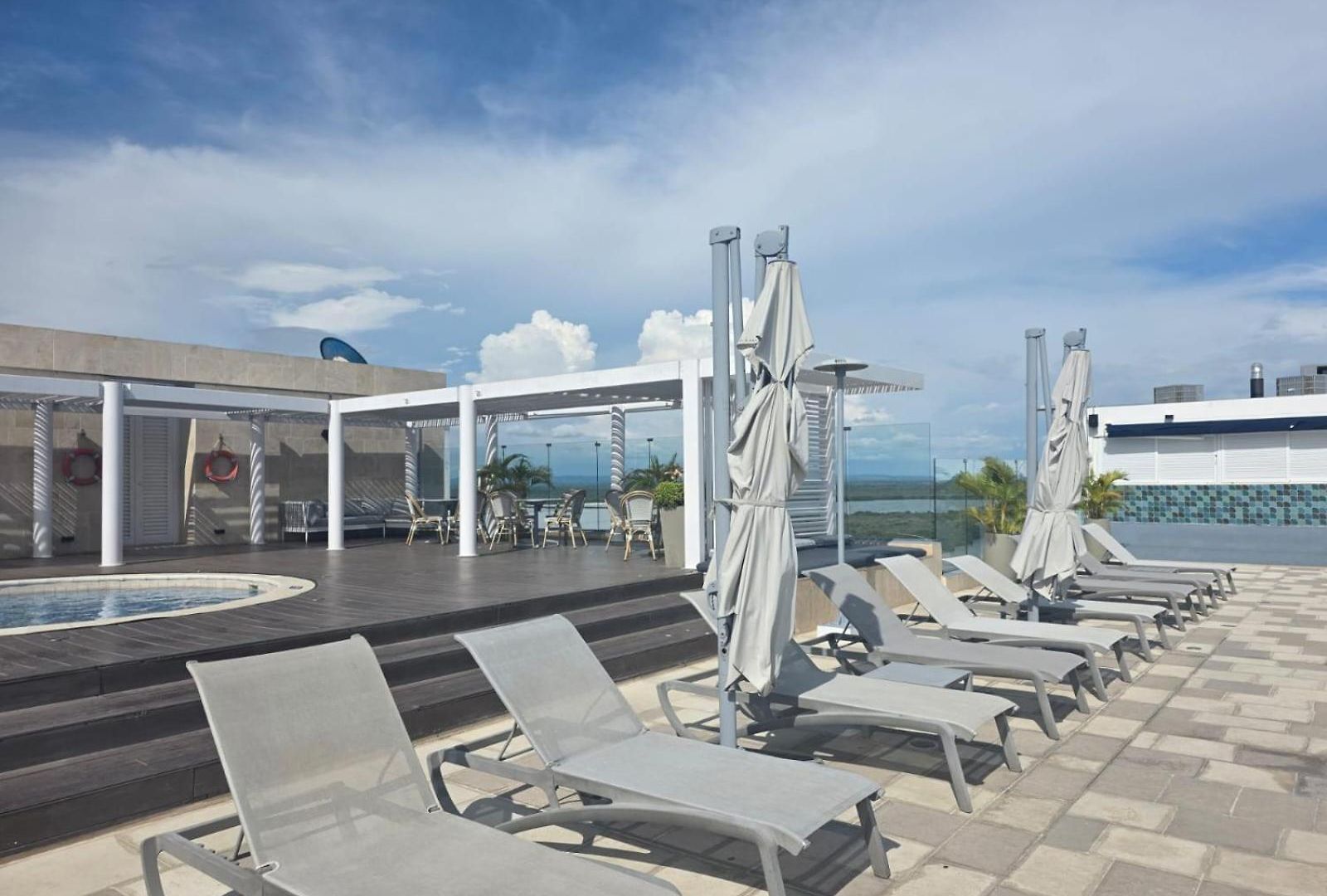 Apartment Colombia 2hab 3bn Piscina Jacuzzi Parking Playa Morros Cartagena