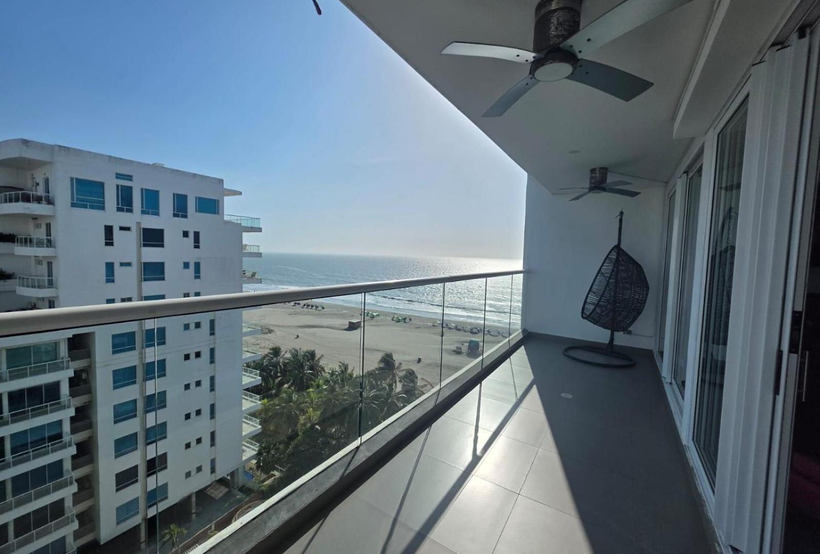 Apartamento Morros Salida Directa A Playa 2hab 3bñ 6pax Piscina Jacuzzi Parking Cartagena