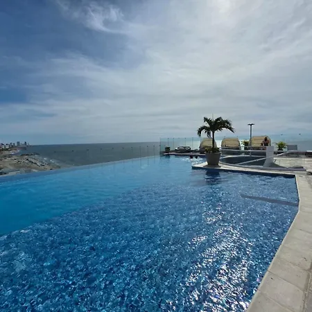 Colombia 2hab 3bn Piscina Jacuzzi Parking Playa Morros Apartment