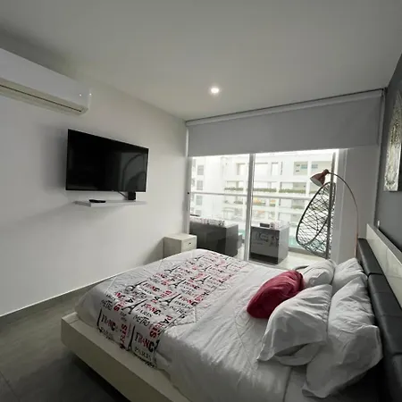 Colombia 2hab 3bn Piscina Jacuzzi Parking Playa Morros Apartment Cartagena