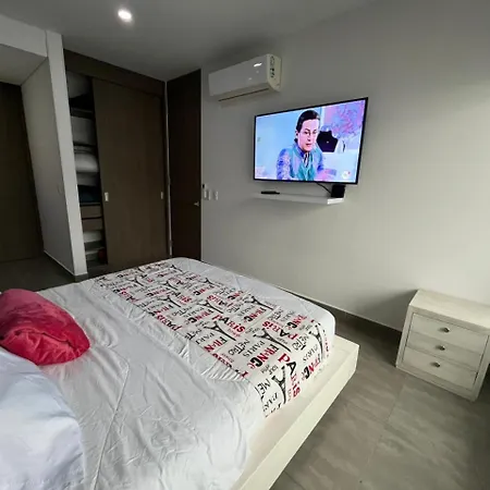 Colombia 2hab 3bn Piscina Jacuzzi Parking Playa Morros Apartment *