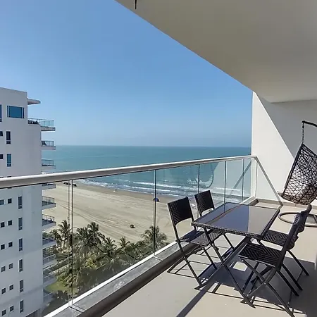 Colombia 2hab 3bn Piscina Jacuzzi Parking Playa Morros Apartment Cartagena