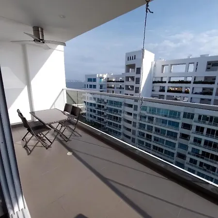 Apartment Colombia 2hab 3bn Piscina Jacuzzi Parking Playa Morros