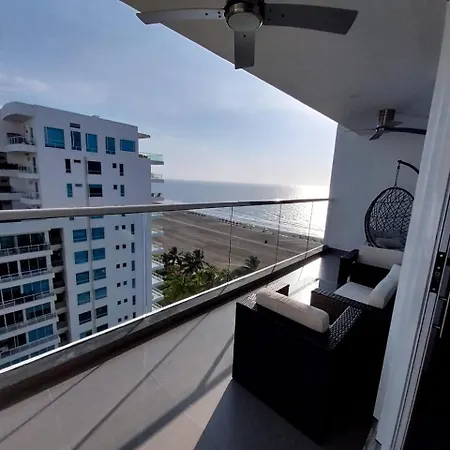 Apartment Colombia 2hab 3bn Piscina Jacuzzi Parking Playa Morros