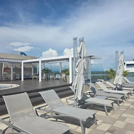 Apartment Colombia 2hab 3bn Piscina Jacuzzi Parking Playa Morros Cartagena