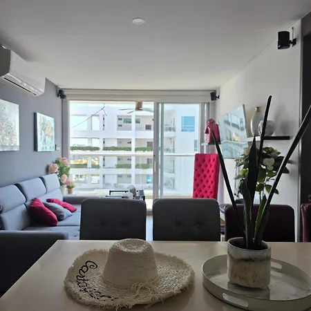 Apartamento Morros Salida Directa A Playa 2hab 3bñ 6pax Piscina Jacuzzi Parking