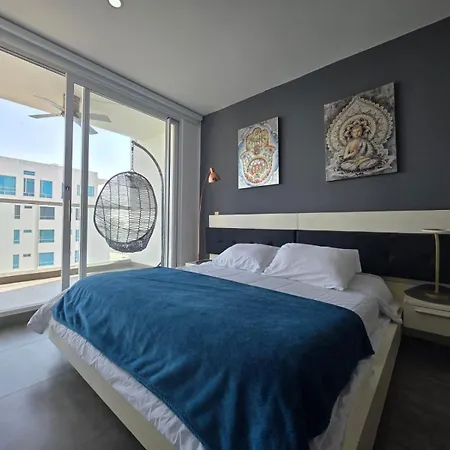 Apartamento Morros Salida Directa A Playa 2hab 3bñ 6pax Piscina Jacuzzi Parking *