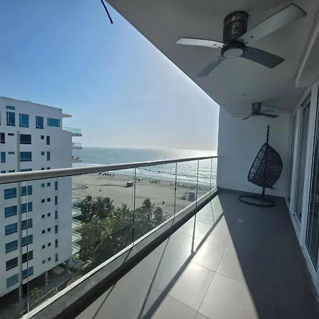 Apartamento Morros Salida Directa A Playa 2hab 3bñ 6pax Piscina Jacuzzi Parking Cartagena